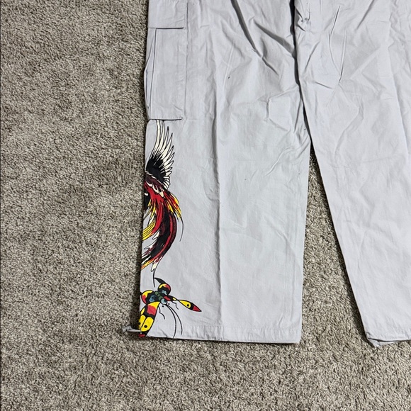 Ed Hardy Cargo Parachute Pants NO OFFERS - Picture 8 of 14